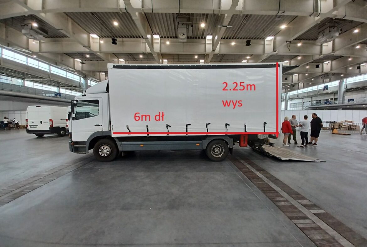 Transport materiałów budowlanych Poznań – Auto 6 ton z windą